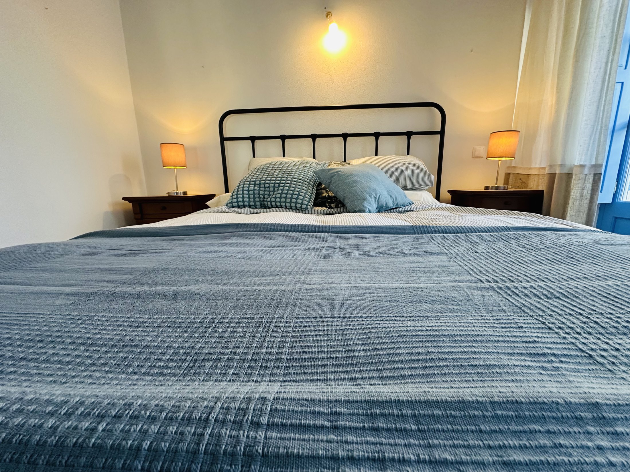 Creative bedroom detail at Casa Rei Azul